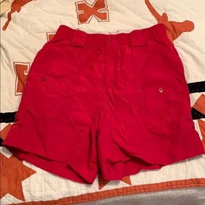 Size 32 Red Aftco Shorts